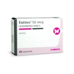 Eutirox (R) Levotiroxina 50mcg 50 Comprimidos